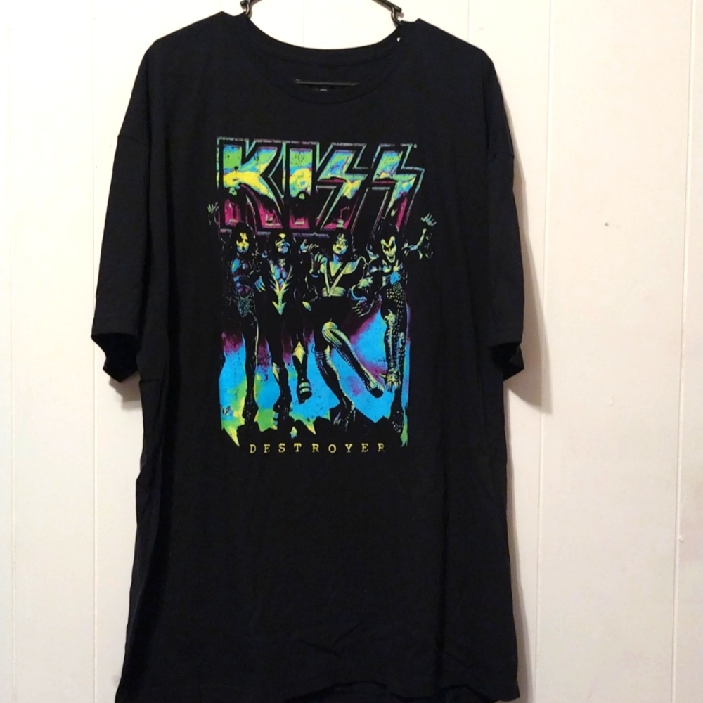 KISS Halloween Band Tee Size 3XL